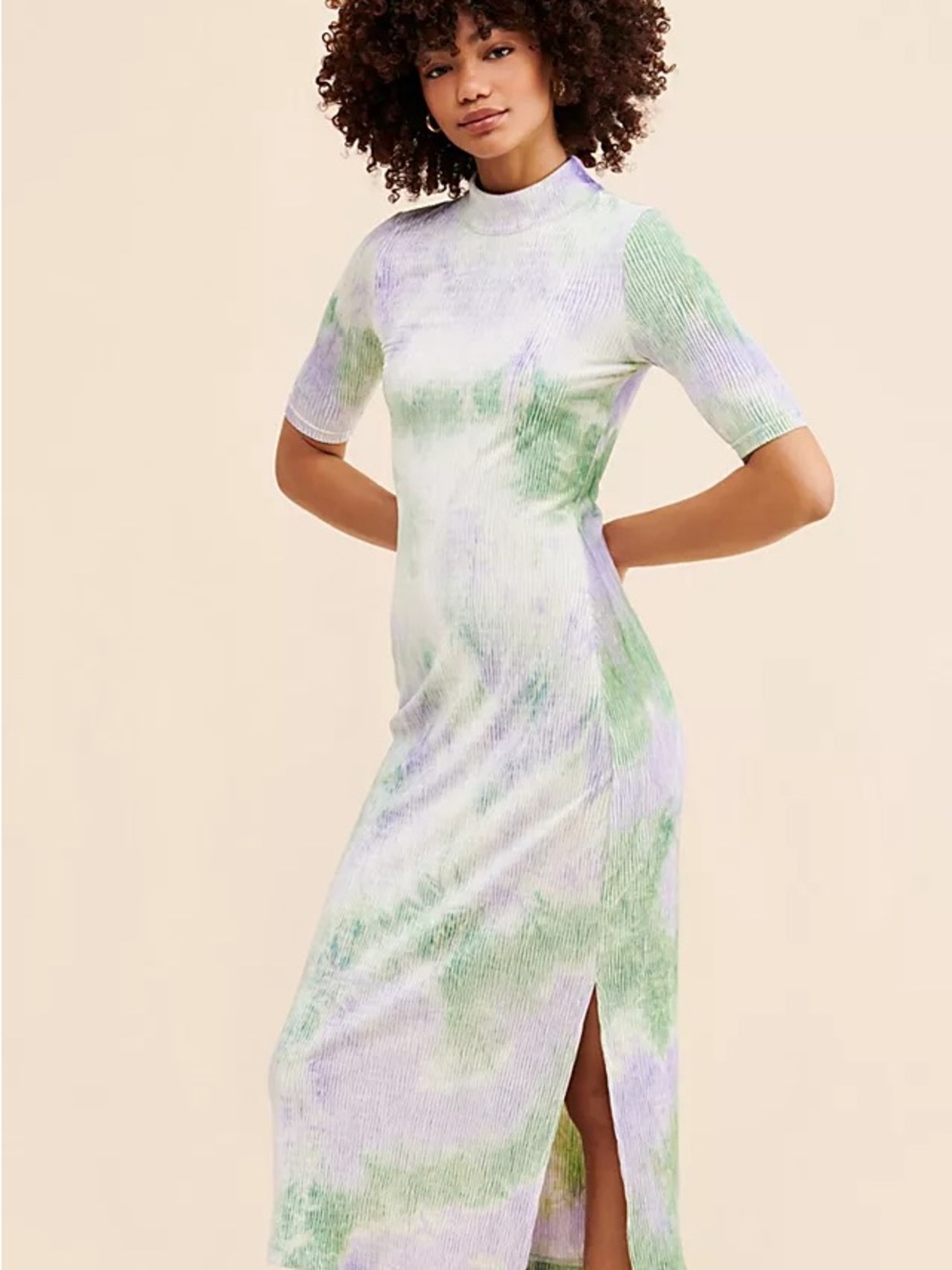 Find Me Now Helene Pleated Dress – Size Medium